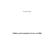 Children and Community Services Act 2004